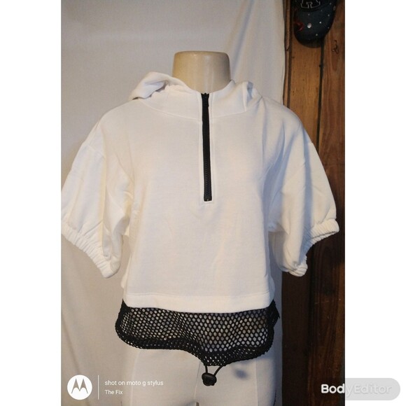 Black And White Pantsuit - Picture 7 of 11